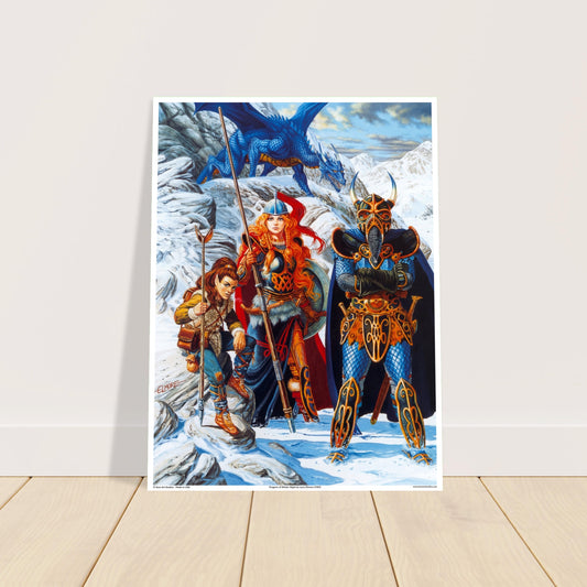 Dragons of Winter Night - Heroes of the Lance by Larry Elmore (1985) 2