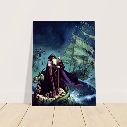 SHIP OF HORROR BY CLYDE CALDWELL POSTER D&D FANTASY DECORATION WALLART 2