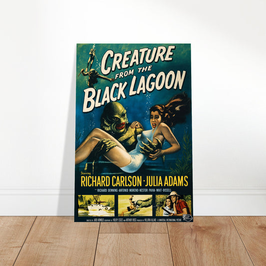 Creature from the Black Lagoon 1954 Classic Monster Poster Wall Art Decor 2