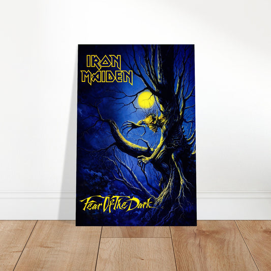 Iron Maiden - Fear of The Dark Album Poster - Heavy Metal Art 2