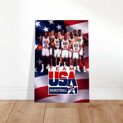 Team USA Basketball 1992 Poster – Olympic Dream Team Wall Art Decor 2