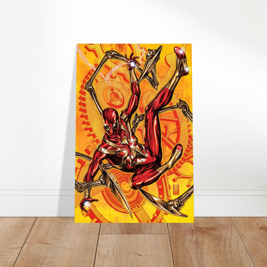DEADPOOL IRON SPIDER COSTUME NIC KLEIN VARIANT COVER POSTER 2