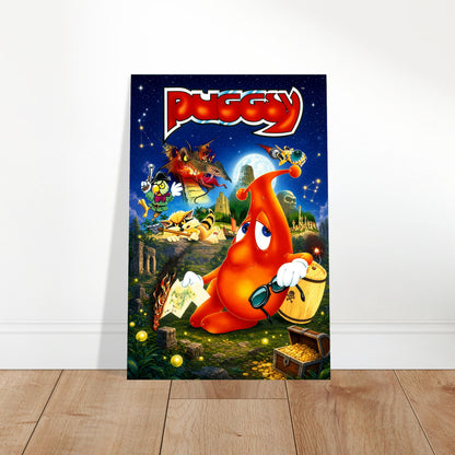 Puggsy Poster – Red Creature Adventure Fantasy Game Art Wall Art Decor 2