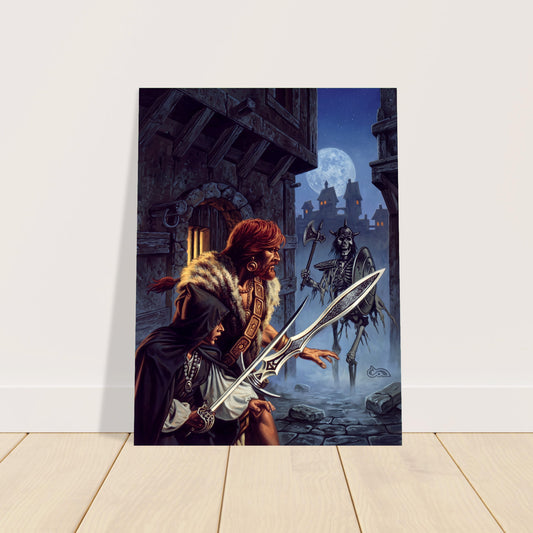 TALES OF LANKHMAR BY CLYDE CALDWELL POSTER 1991 D&D FANTASY WALLART 2