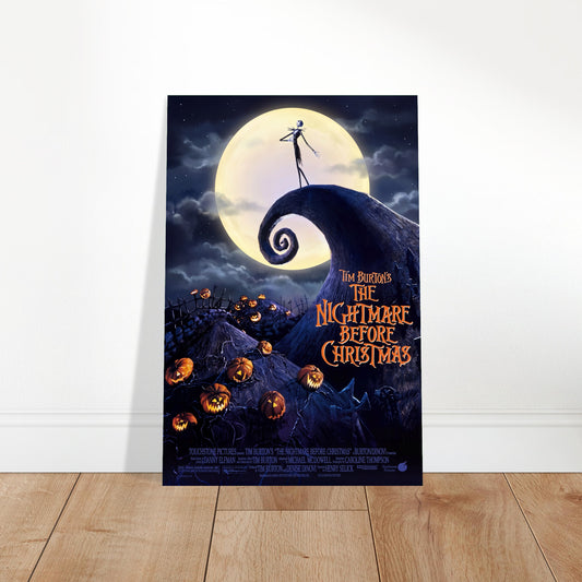 Tim Burton's The Nightmare Before Christmas 1993 Movie Poster 2