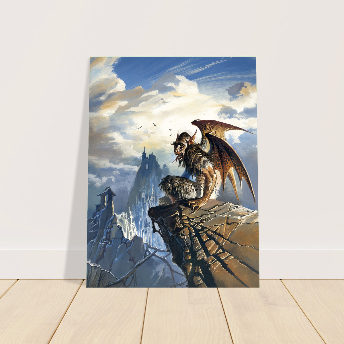 Bruce Pennington Monster Mystical 1974 Poster – Dragon Fantasy Art 2
