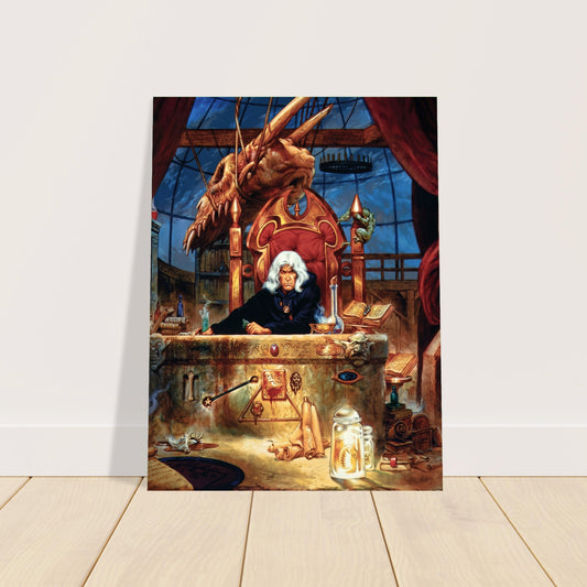 Jeff Easley Raistlin in the Tower of High Sorcery Poster 1990 Wall Art Decor 2