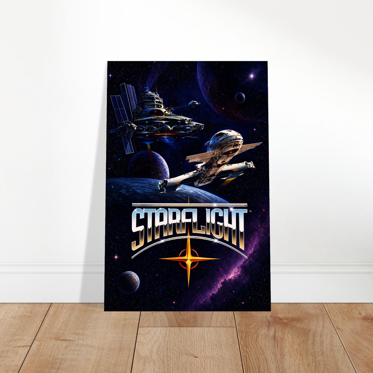 Starflight Poster - Sci-Fi Space Exploration Game Art Wall Art Decor 2