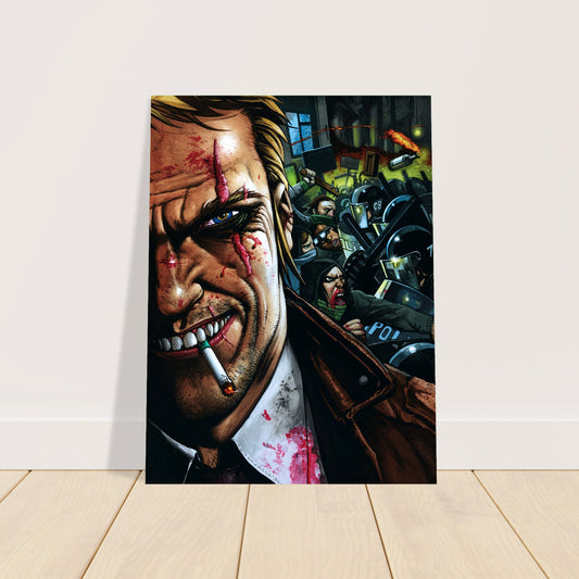 Simon Bisley Death and Cigarettes Poster (2013) – Gritty Crime Art 2