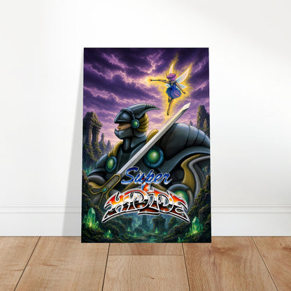 Super Hydlide Poster - Fantasy Action RPG Retro Game Art Wall Art Decor 2