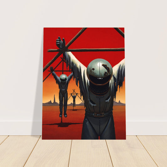 Edward Valigursky Blessed Are the Murderous 1954 Poster Wall Art Decor 2