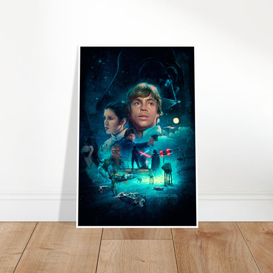 The Empire Strikes Back Poster – Ignacio RC 2020 Sci-Fi Art Wall Art Decor 2