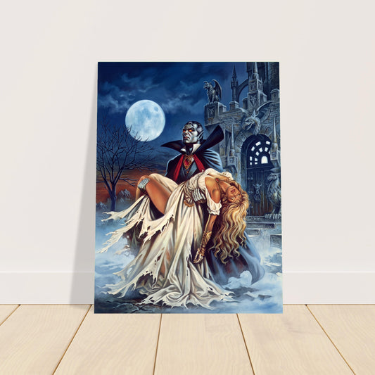 THE HOUSE ON GRYPHON HILL BY CLYDE CALDWELL POSTER FANTASY RPG VIBRANT 2