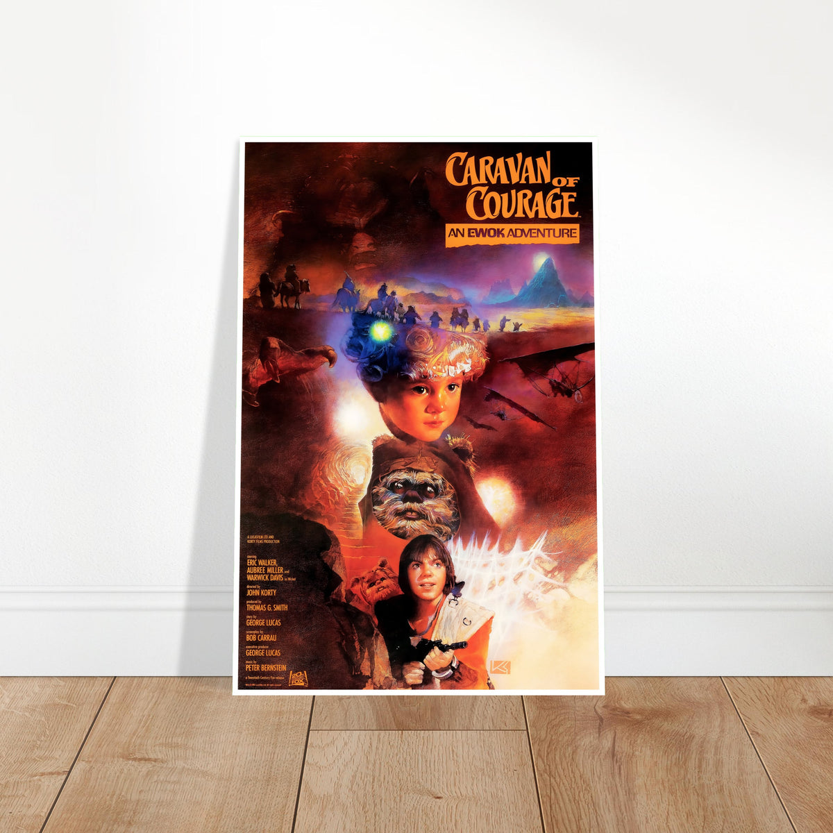 Caravan of Courage: An Ewok Adventure 1984 Movie Poster Wall Art Decor 2