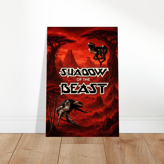 Shadow of the Beast Poster – Epic Fantasy Warrior Action Art Wall Art Decor 2