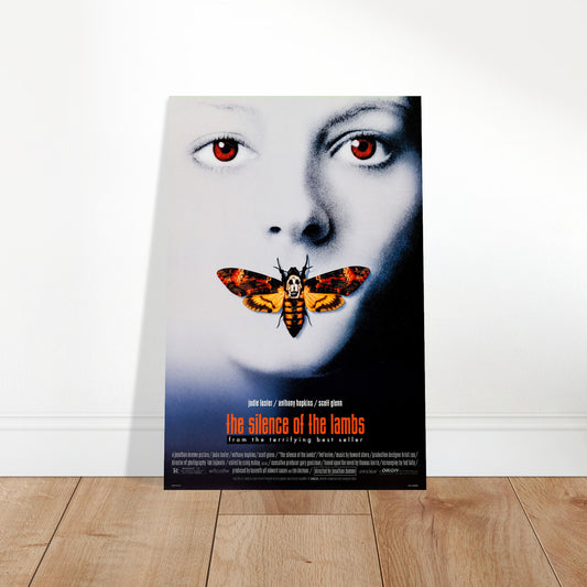 The Silence of the Lambs Movie Poster (1991) - Classic Thriller 2