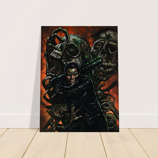 SIMON BISLEY THE WALKING DEAD DELUXE #100 POSTER – ZOMBIE HORROR COVER 2