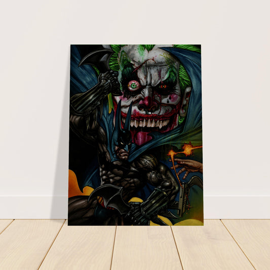 SIMON BISLEY BATMAN & JOKER DEADLY DUO #7 POSTER 2023 Wall Art Decor 2