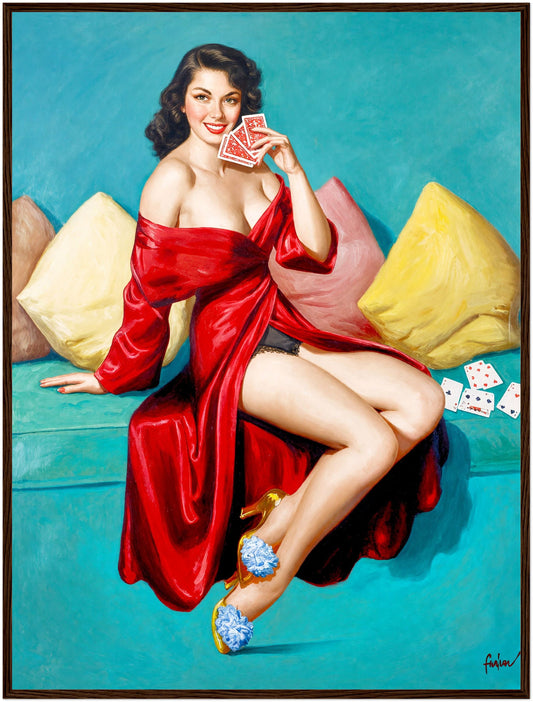 Art Frahm I Deal (1950) - Framed Poster 2