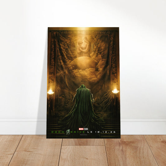 Avengers Doomsday 2026 Teaser Poster – Superhero Movie Wall Art Print 2