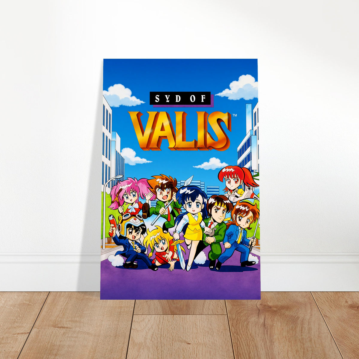 Syd of Valis Poster - Anime Heroine Retro Game Cover Art Wall Art Decor 2