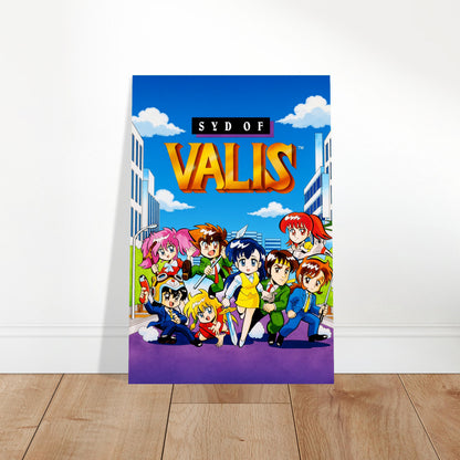 Syd of Valis Poster - Anime Heroine Retro Game Cover Art Wall Art Decor 2
