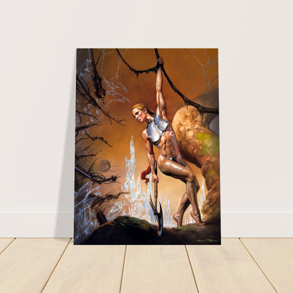 Boris Vallejo The Teasers Poster – Fantasy Warrior Woman Art Wall Art Decor 2
