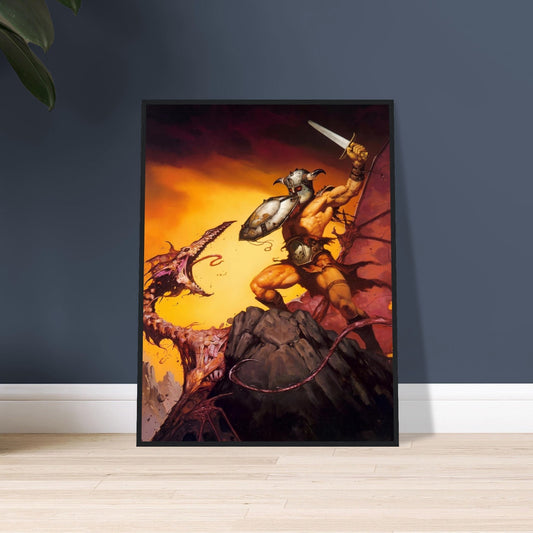 Rot Fang by Gerald Brom (1993) - Framed Poster 24in x 32in 2