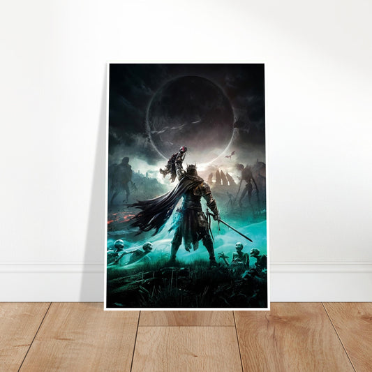 LORDS OF THE FALLEN POSTER PS5 GAME COVER ART DARK FANTASY UNDEAD WARRIOR SCENE 2