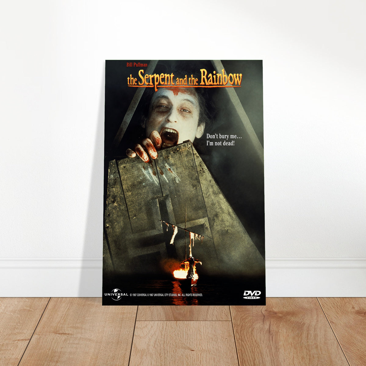 The Serpent and the Rainbow 1988 Movie Poster – Bill Pullman Horror 2