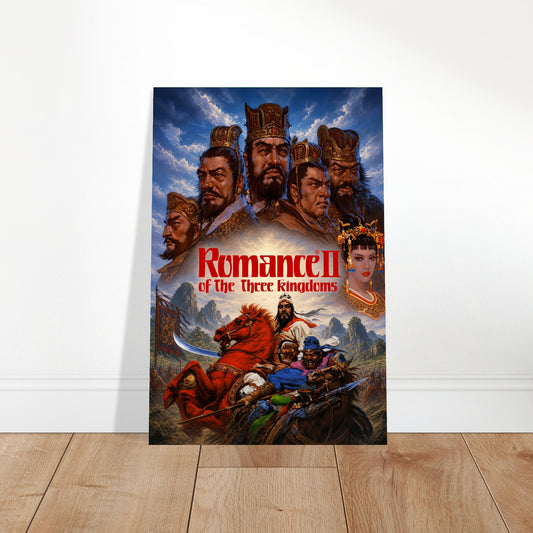 Romance of the Three Kingdoms Poster – Epic Fantasy Warriors Wall Art Decor 2