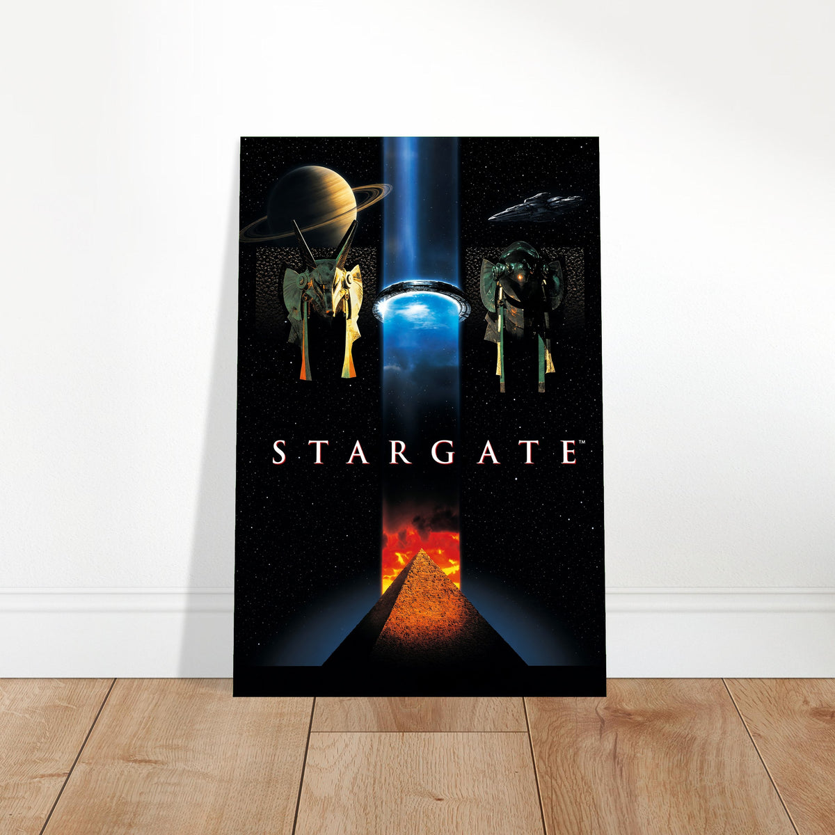 Stargate Sci-Fi Space Epic Poster – Aliens, Pyramids & Portal Wall Art Decor 2