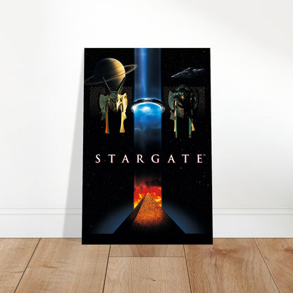 Stargate Sci-Fi Space Epic Poster – Aliens, Pyramids & Portal Wall Art Decor 2