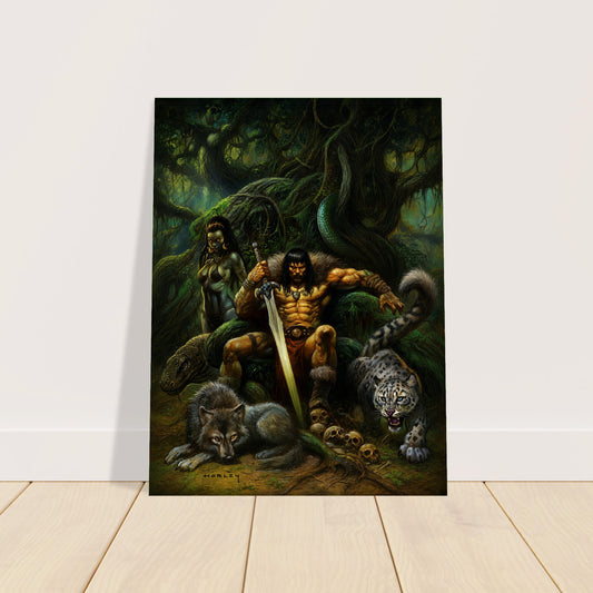 THE SAVAGE SWORD OF CONAN POSTER – ALEX HORLEY 2024 COVER ART 2