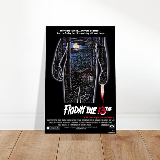 Friday the 13th 1980 Classic Horror Movie Poster 2
