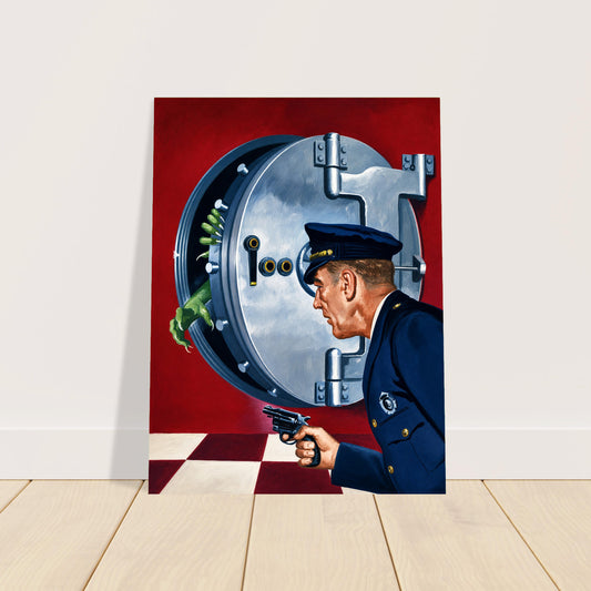 Edward Valigursky 'The Thing from Underneath' 1956 Poster Wall Art Decor 2