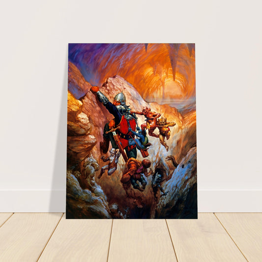 The Desire to Survive Jeff Easley 1986 Poster – Fantasy Adventure Wall Art Decor 2