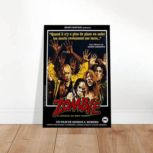 ZOMBIE 1983 MOVIE POSTER – GEORGE A. ROMERO HORROR FILM ART Wall Art Decor 2