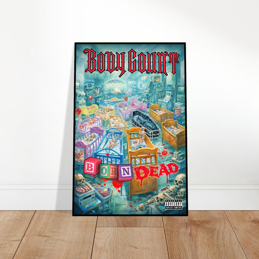 Body Count Poster - Born Dead Album Art - Heavy Metal Wall Art Fan Decoration 2