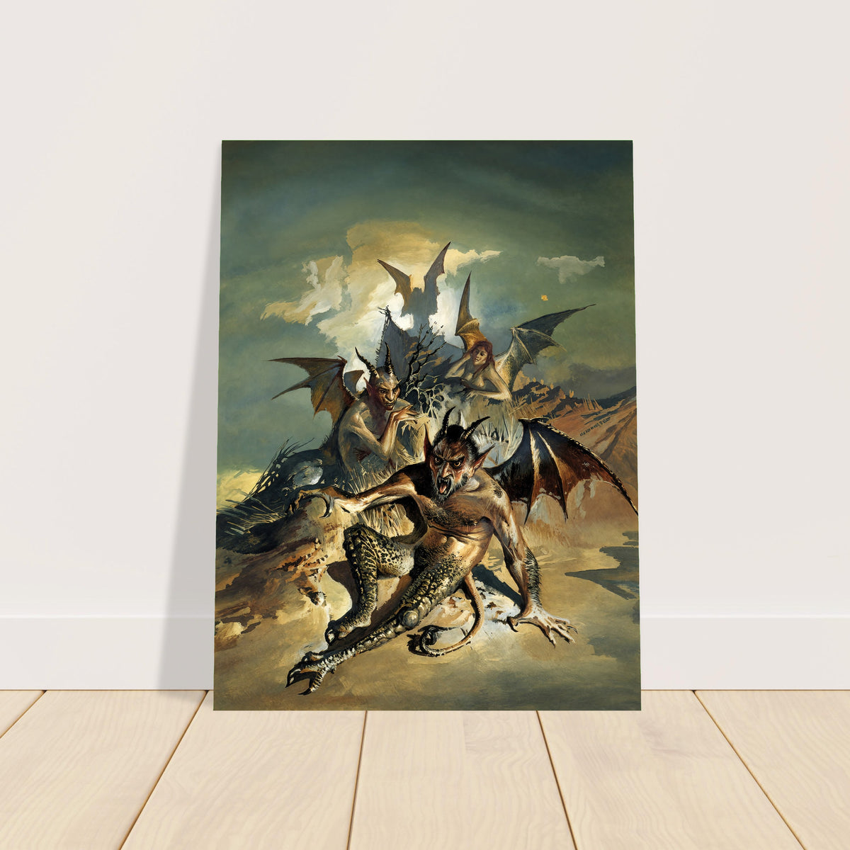Bruce Pennington Tales of Horror Supernatural Vol 2 Poster 1975 Wall Art Decor 2