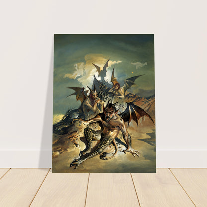 Bruce Pennington Tales of Horror Supernatural Vol 2 Poster 1975 Wall Art Decor 2