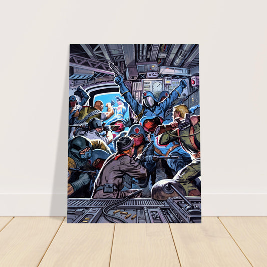 Earl Norem Operation Star Fight G.I. Joe 1987 Poster Wall Art Decor 2