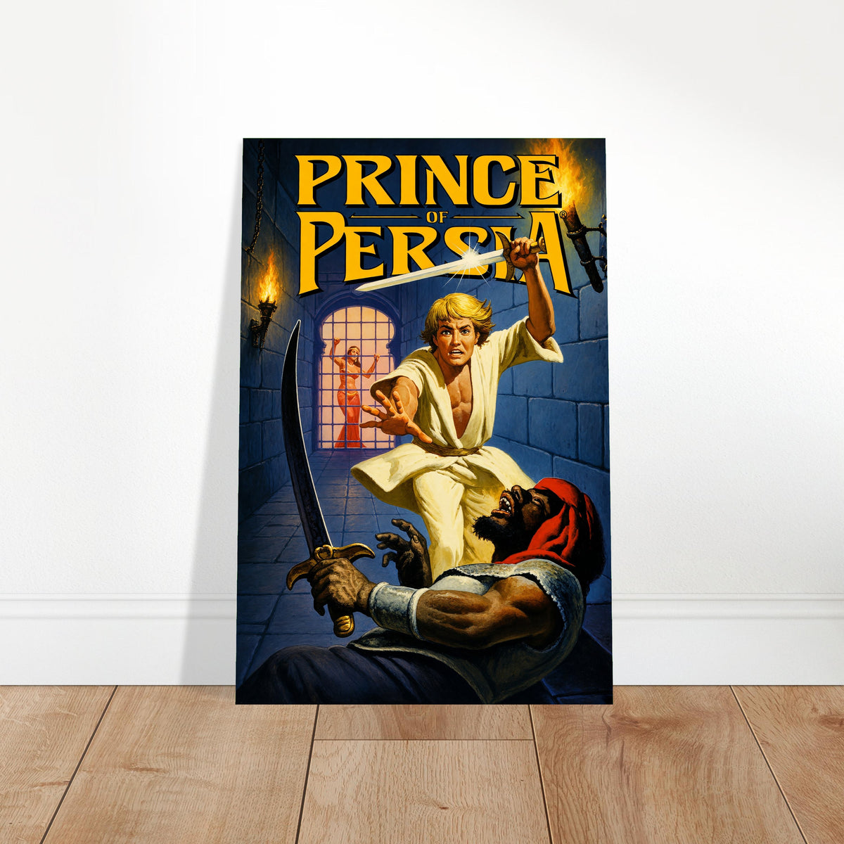 Prince of Persia Poster – Warrior Hero Action Adventure Classic Game Art 2