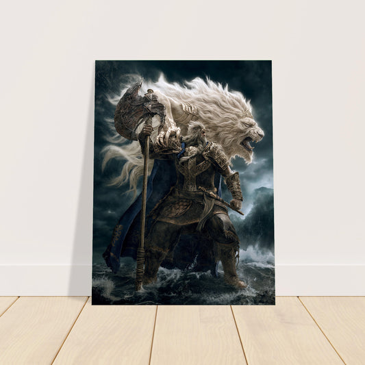 Godfrey First Elden Lord Elden Ring 2021 Poster – Fantasy Wall Art Decor 2