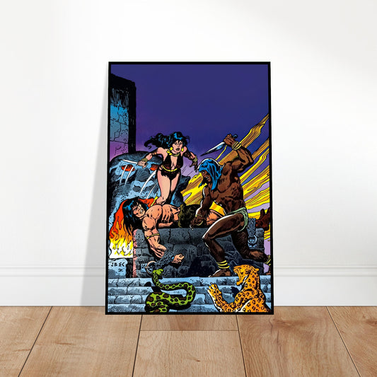 JOHN BUSCEMA CONAN THE BARBARIAN #97 POSTER – CLASSIC MARVEL COMIC COVER ART 2