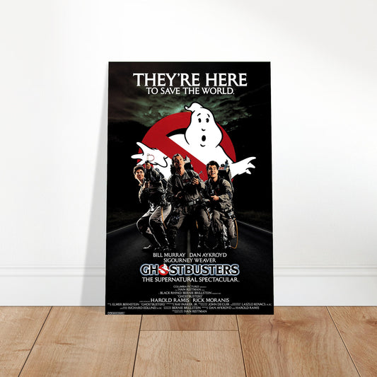 Ghostbusters 1984 Movie Poster - Classic Bill Murray Supernatural 2