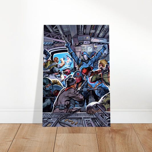 Earl Norem Operation Star Fight G.I. Joe 1987 Poster Wall Art Decor 2
