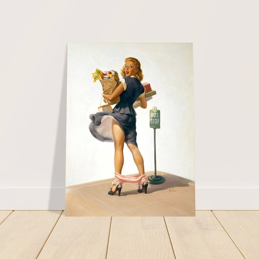 O-Oh! by Art Frahm (1955) Vintage Pin-Up Poster Wall Art Decor 2