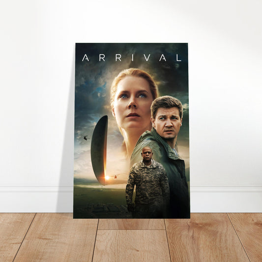 ARRIVAL Sci-Fi Thriller Movie Poster 2016 – Alien Contact Wall Art Decor 2
