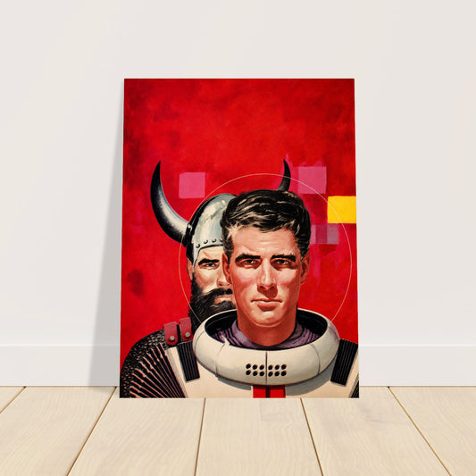 Hunters Out of Space by Edward Valigursky 1960 Poster Wall Art Decor 2